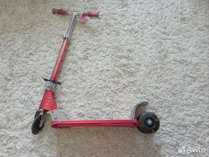 Самокат детский двухколесный бу
