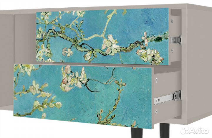 Тв-тумба T1 - Сатин - Almond Blossom