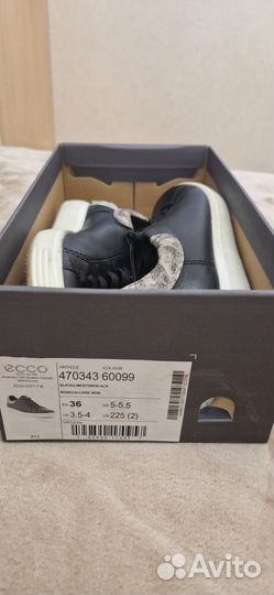Кеды ecco женские 36