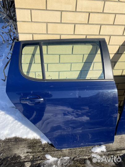 Дверь задняя правая Skoda Fabia (5J) II рестайлинг