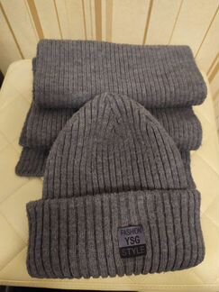 Комплект шапка и шарф