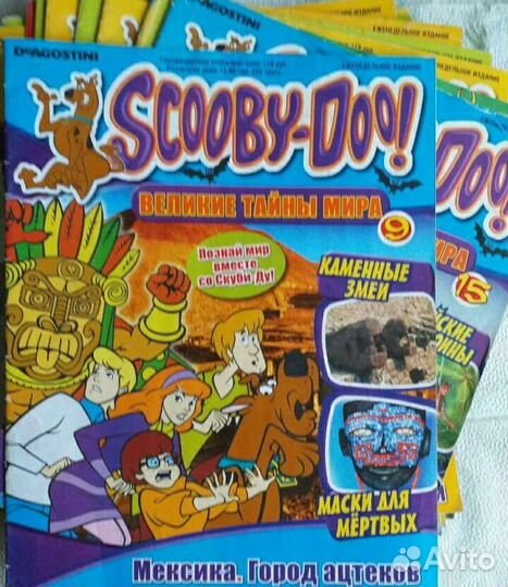 Журналы карточки Скуби-Ду