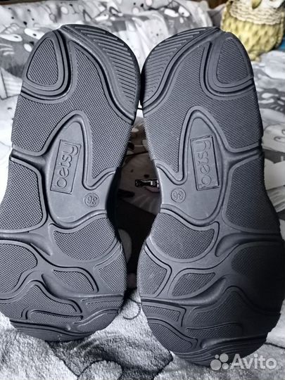 Ботинки сапожки зимние для девочки 36р стелька 23