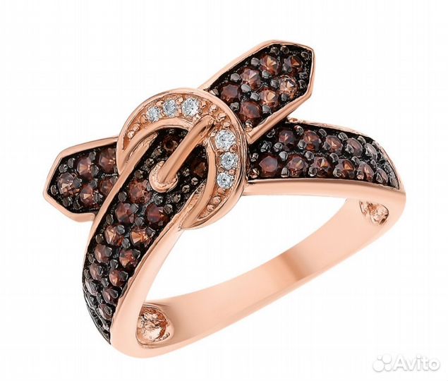 Колье и кольцо серебро 925 позолота новые пломба