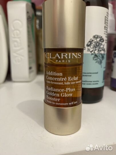 Концентрат с эффектом загара для лица Clarins 15ml