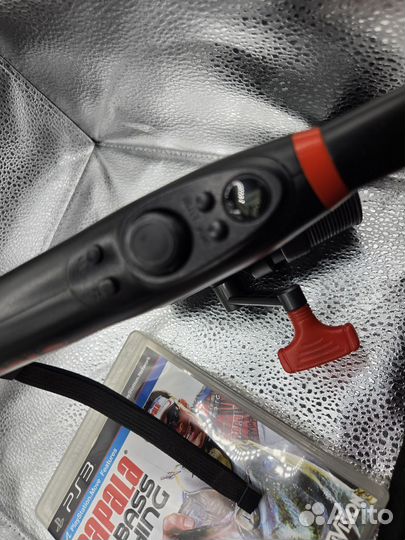 Rapala Pro Bass Fishing PS3 с контроллером удочкой
