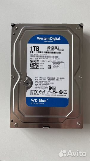 Жесткий диск 1TB WD Blue