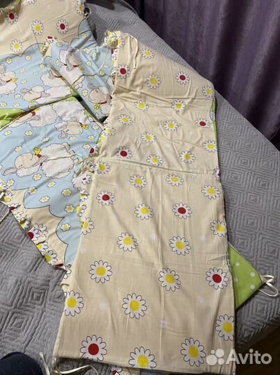 Бортики/бампер в детскую кроватку