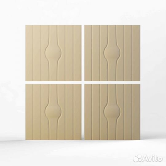 Гипсовая 3D панель 