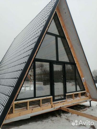 Строительство каркасных домов A-frame (А-фрэйм)