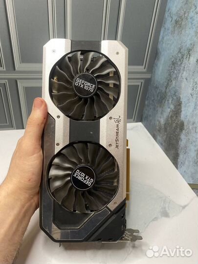Видеокарта gtx 1070 8gb jet stream palit