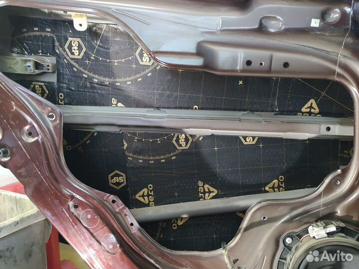 Шумоизоляция дверей автомобиля