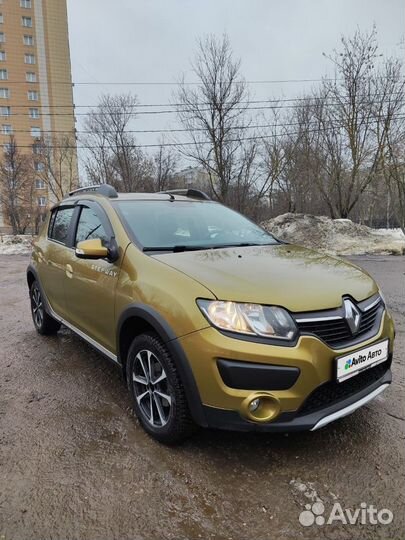 Renault Sandero Stepway 1.6 МТ, 2016, 100 600 км