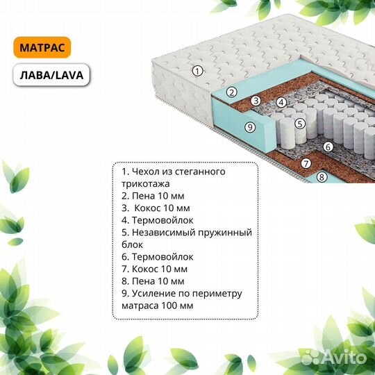 Lava Матрас 90 см