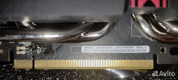 Видеокарта asus geforce gtx960 на 4 GB