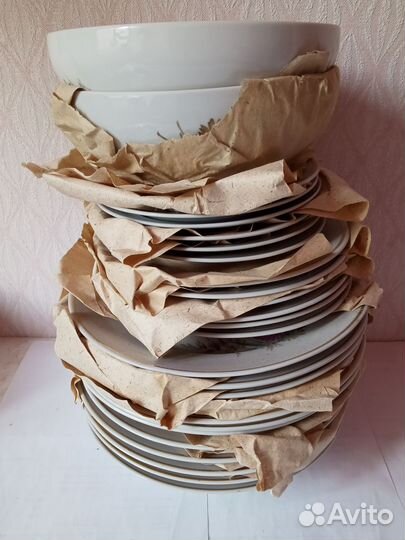 Новый сервиз на 12 персон