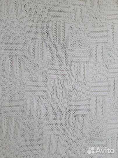 Плед детский вязаный ручная работа