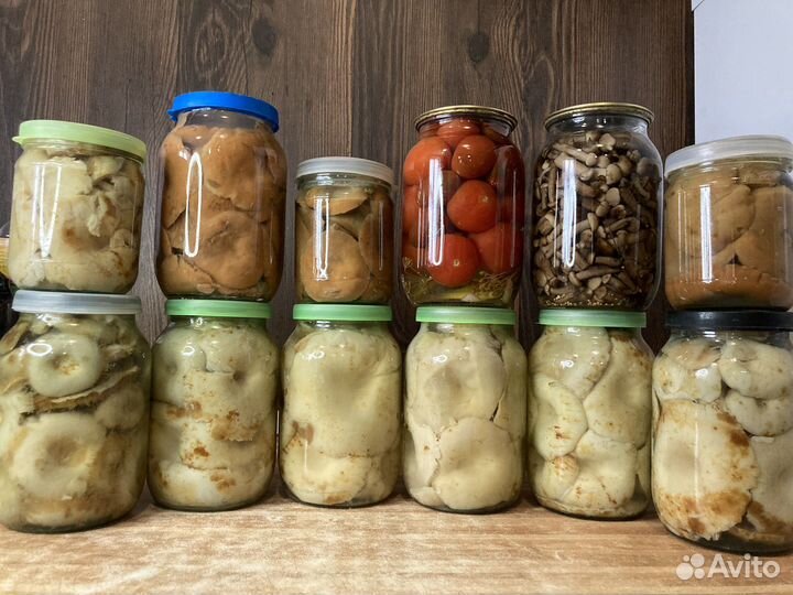 Грузди. Опята. Рыжики.Помидоры. Варенье