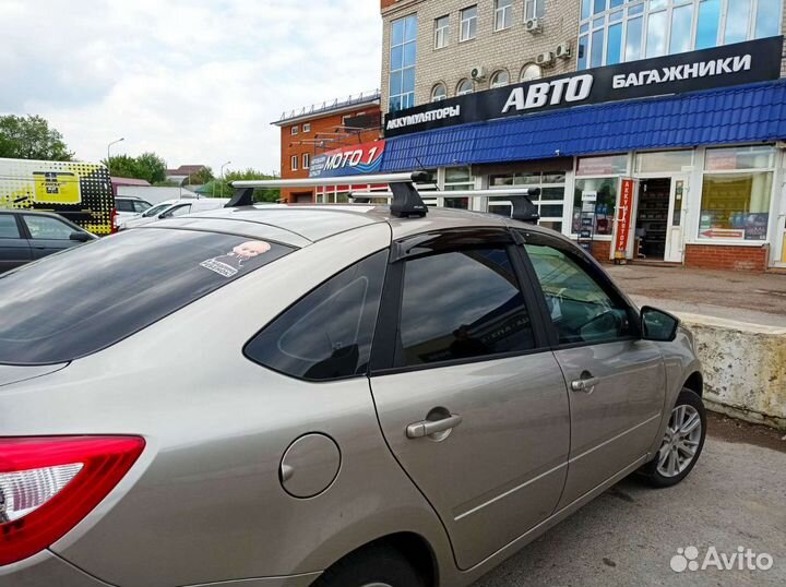 Багажник на Гранту аэродинамический