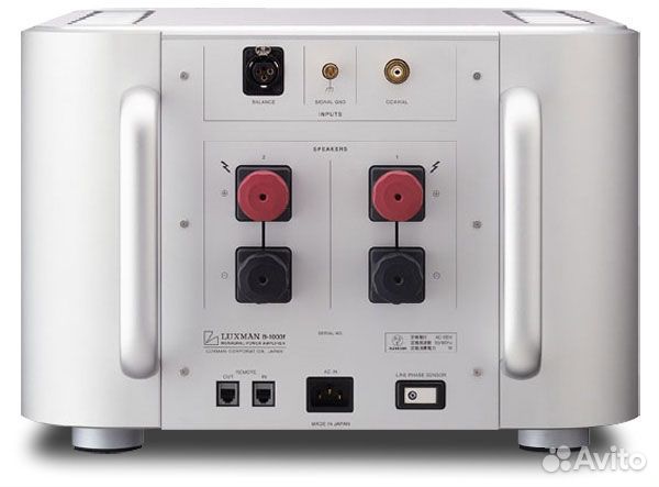 Усилитель Luxman B-1000F Silver два моноблока