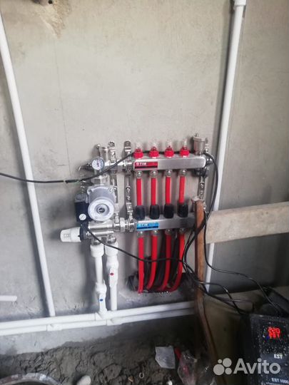 Монтаж системы отопления