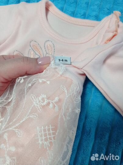 Платье для девочки 3-6 месяцев
