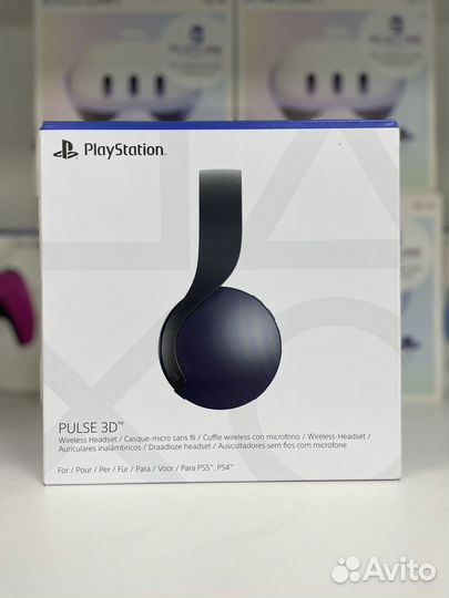 Sony Pulse 3D Black / Новые / Гарантия