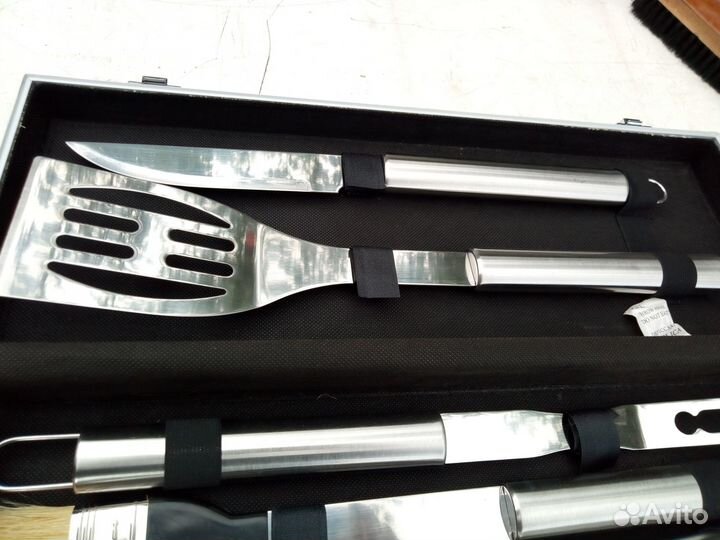 Набор для барбекю (шашлыка, гриля) в кейсе