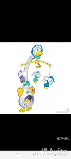 Мобиль на кроватку с проектором