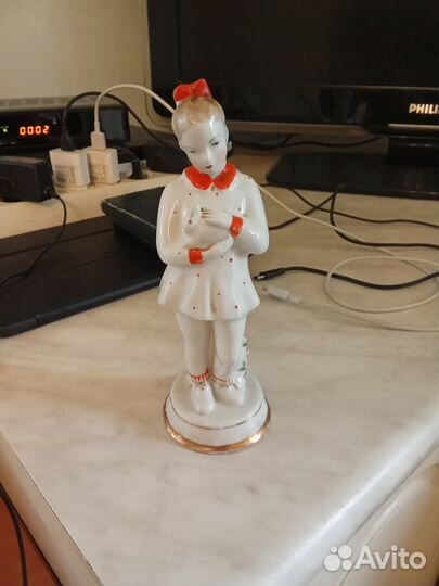 Статуэтка из фарфора СССР