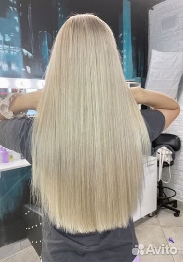 Наращивание волос биопротеин