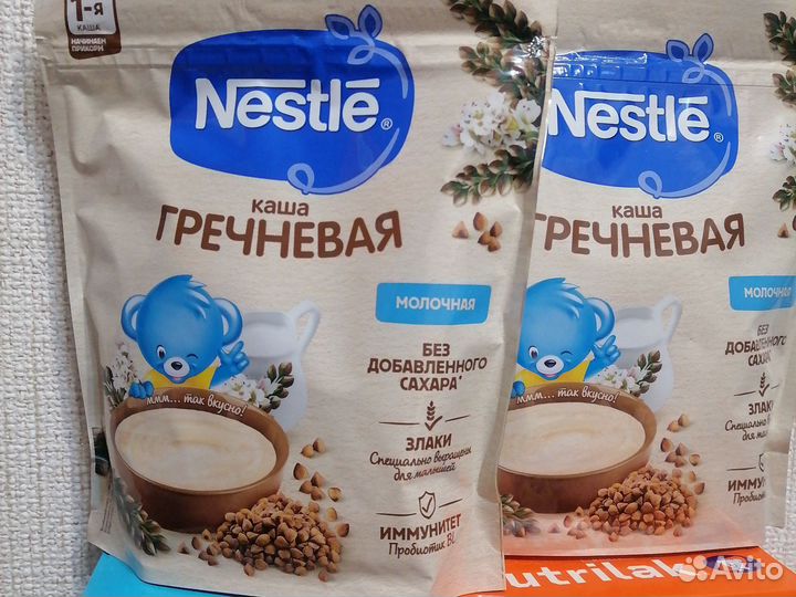 Детские каши молочные