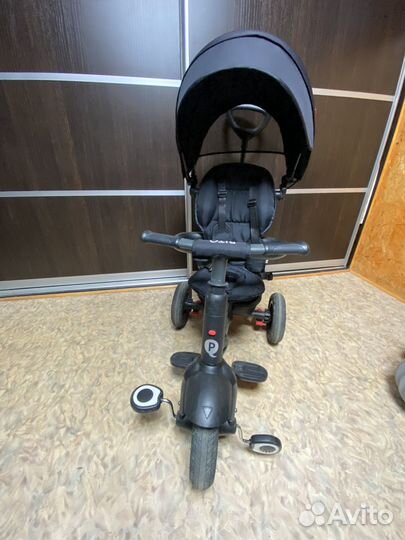 Трехколесный складной велосипед коляска