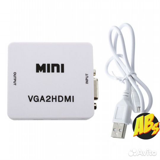 Конвертер сигнала с VGA на hdmi (легкая настройка)