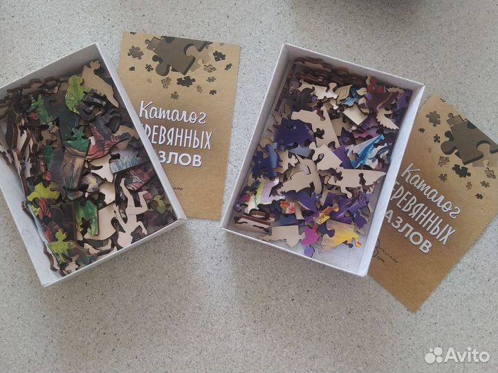 Деревянные пазлы