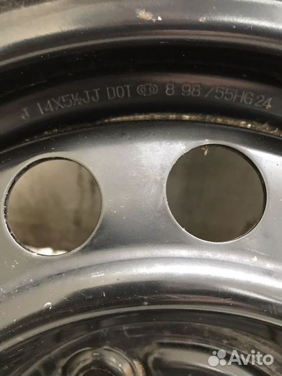 Диски штампованные r14х5 1/2 JJ