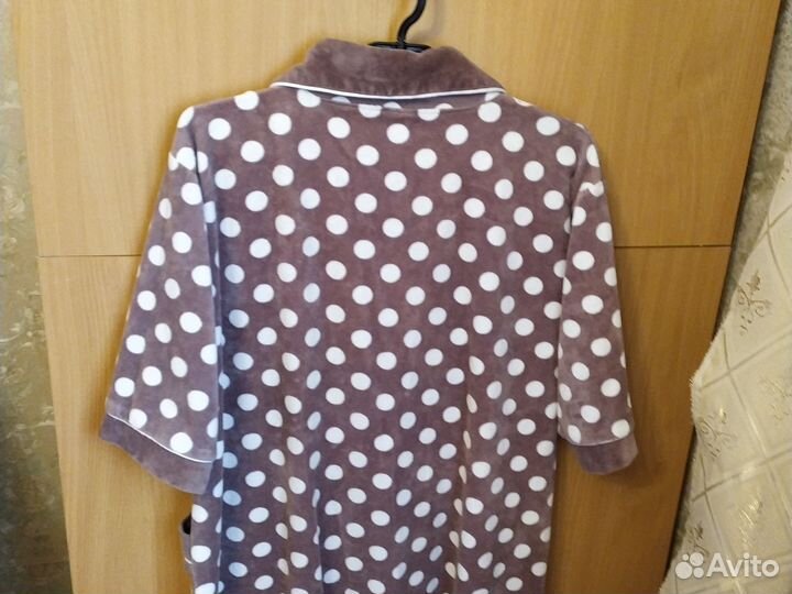 Халат женский, тёплый, велюровый 58-60р новый