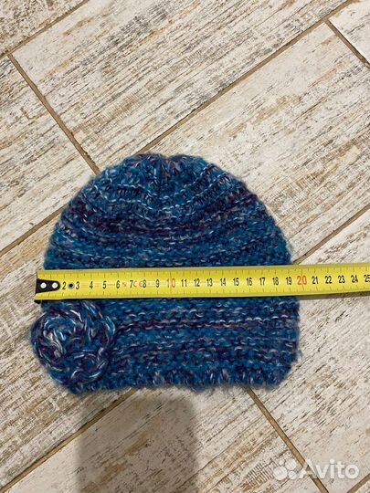 Шапка с шарфом для девочки