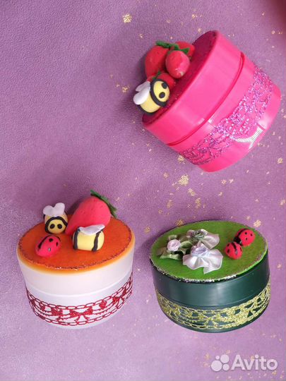 Шкатулки, детские поделки в школу, сад