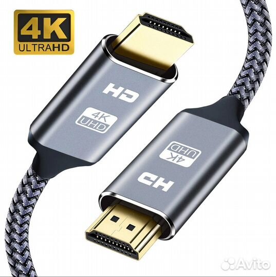 Кабель hdmi 2,0 4K 60Hz (1 метр)