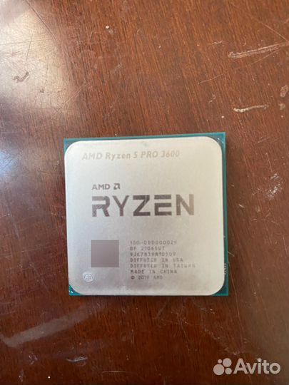 Процессор amd ryzen 5 3600