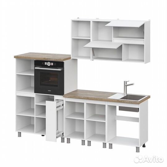 Модульная кухня Одри 2.4 м. Комплект 1