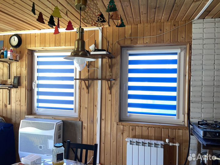 Рулонные шторы зебра