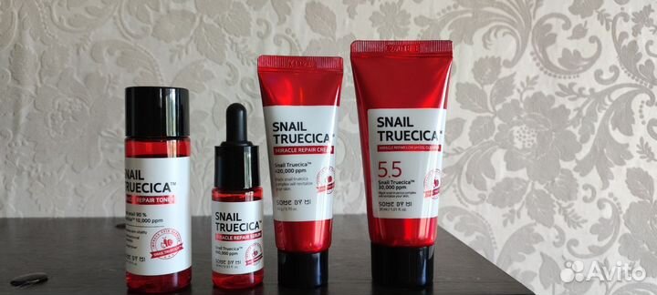 Набор миниатюр с муцином черной улитки