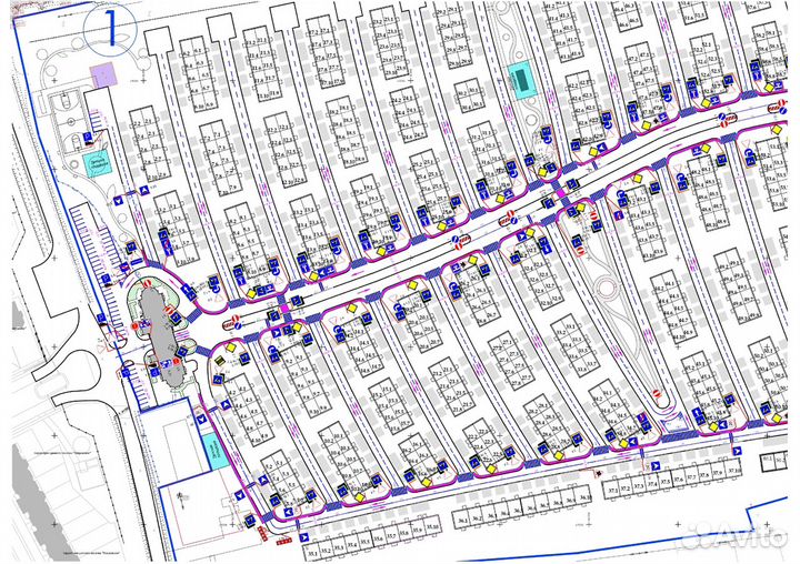 Разработка подд, дороги, съезды, эскизы знаков