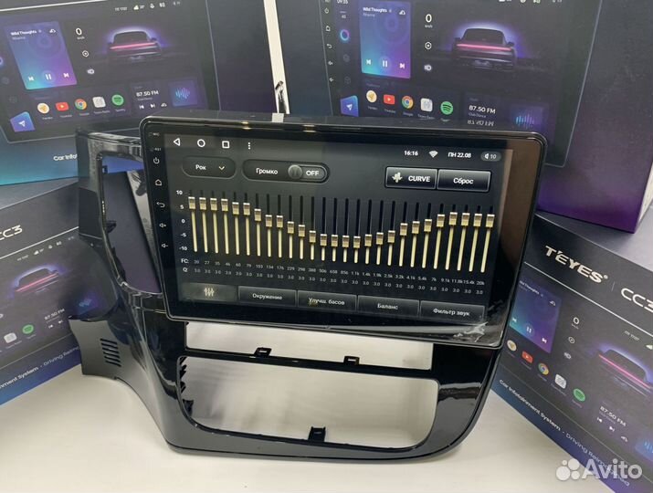 Teyes CC3 6/128 для Митсубиси Аутлэндэр