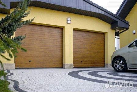 Ворота секционные - для гаража, дома, дачи