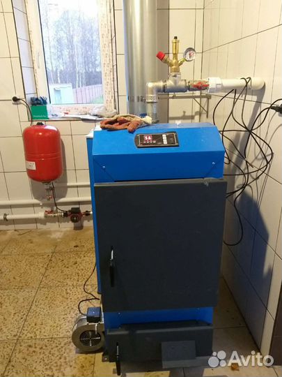 Твердотопливный котел длительного горения