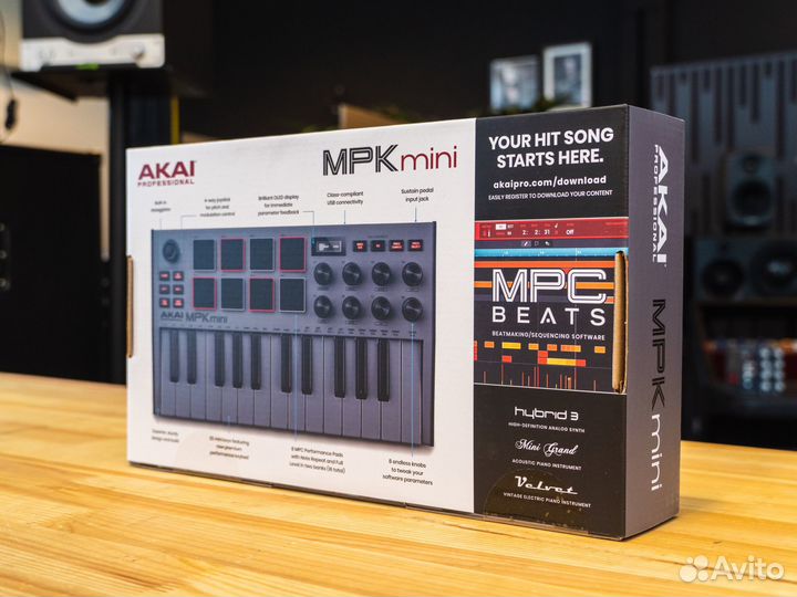 Akai MPK Mini Grey MK3 в Наличии