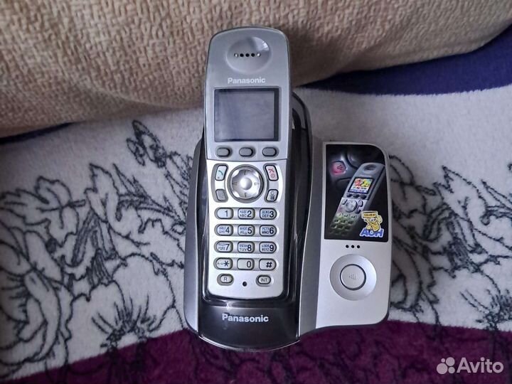 Телефон dect panasonic KX-tcd305 с блоком питания